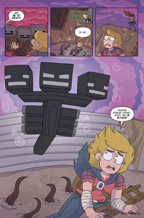 Minecraft komiks: První kniha příběhů